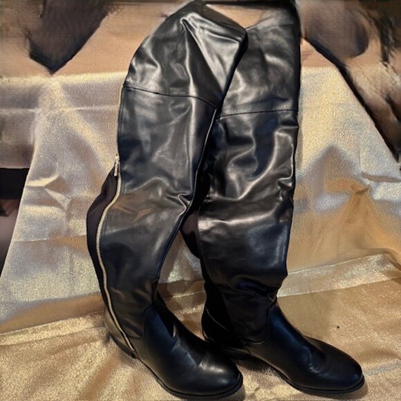 Report Faux Leather boots - Above the Knee - Size 8.5 - Picture 2 of 16